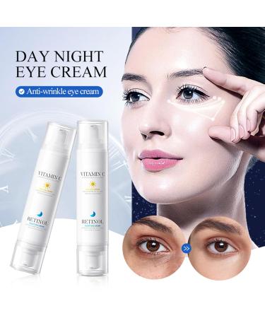 Anti-Wrinkle Eye Cream Containing Vitamin C and Retinol Hydrates and Moisturizes Lift and Firm Skin Reduces Wrinkles and Fine Lines Improves Eye Bags and Dark Circles Korean Skincare 0.71 Oz - Buy Online on GoSupps.com