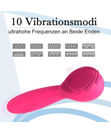 Personal Wireless Massage Tab - Handheld Silicone Device with 10 Powerful Impulses Waterproof Therapeutic Vibration for Ultimate Relaxation - Buy Online on GoSupps.com