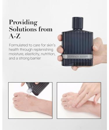 Isa Knox Age Focus Homme All-in-One Essence 4.1oz - Refreshing Moisturizer for Men with Niacinamide | Korean Skincare for Healthy Skin - Buy Online on GoSupps.com