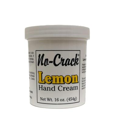 No-Crack Lemon Hand Cream  16 ounce Jar