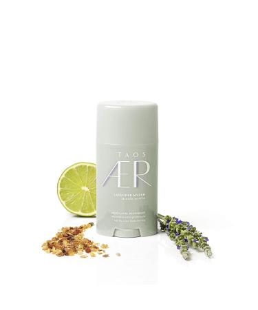 Taos AER Lavender Myrrh Natural Deodorant | Aluminum-Free & Long-Lasting | Clean Beauty for Men + Women - Buy Online on GoSupps.com