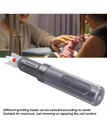 Electric Nail Grinder Professional Manicure Pedicure Tool Quiet Operation Compact and Portable Efficient Nail Care with Versatile Functionality for Home or Salon Use - Buy Online on GoSupps.com