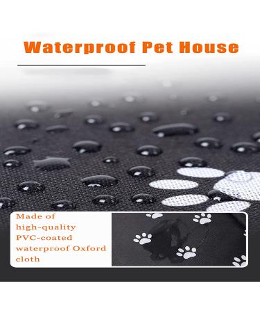 Outdoor Weatherproof Cat House - Perfect Pet Hut for Indoor & Outdoor Use | Easy to Assemble Traditional Yurt Design - Buy Online on GoSupps.com