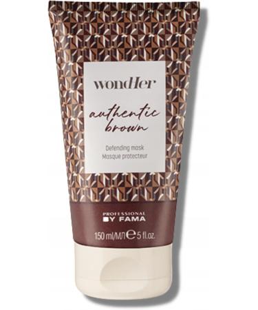  Professional By Fama Professional By Fama Wondher Authentic Brown Defending Mask 150 ml - Buy Online on GoSupps.com