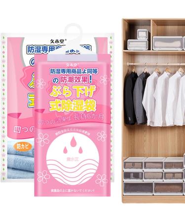 Juzinqu Moisture Absorber - 2-Pack Odor-Absorbing Dehumidification Bags for Home | Air Purification for Kitchen Bedroom Bathroom & Storage - Buy Online on GoSupps.com