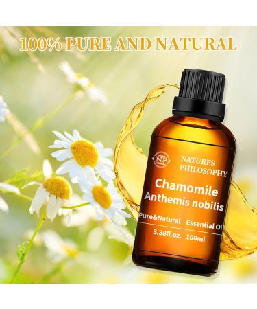 100% Pure Chamomile Essential Oil 100ML | Aromatherapy Diffuser & Soap Making - Buy Online on GoSupps.com
