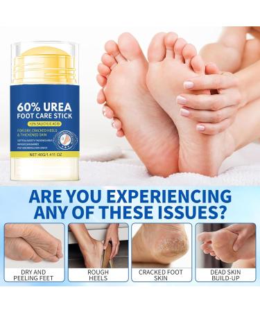 Moisturizing Foot Cream | 40g Smoothing Moisturizing Foot Repair Cream - For Women And Men For Rough Skin For Cracked Heels And Winter Care - Buy Online on GoSupps.com