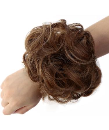 JJstar Messy Hair Bun Scrunchies for Women - Brunette/Honey Blonde - Buy Online on GoSupps.com