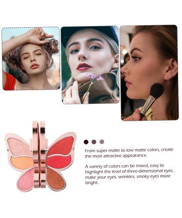 MERRYHAPY Portable Eyeshadow Palette - Versatile Eye Shadow & Blusher Makeup Accessory for Girls | Shop Internationally Now - Buy Online on GoSupps.com