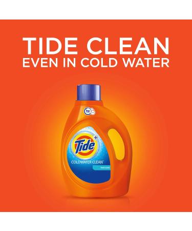 Tide Coldwater Clean Fresh HE Turbo Clean Laundry Detergent 84 fl oz - 59 Loads | International Shipping Available - Buy Online on GoSupps.com