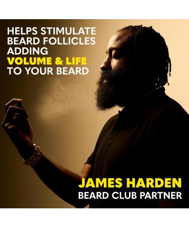 Beard Club Vitamin Spray for Facial Hair Growth | Natural Formula for Thicker Beards | Nourishing Growth Spray for All Skin Types - Buy Online on GoSupps.com