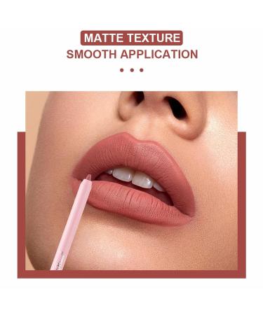 Vegan Lip Tint Lip Liner Paste - Long-Lasting Color | Rich Lipstick Pen for Daily, Travel, Party | No Fading Formula - Cute & Convenient One Size - Buy Online on GoSupps.com