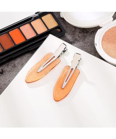 YIERSO No Bend Hair Clips - 8 Pcs Duck Bill Clips for Salon Styling, Bangs, Waves - Pink - Buy Online on GoSupps.com