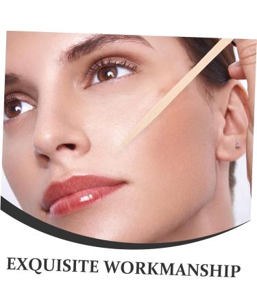 WOONEKY Hair Sticks - 100pcs Wooden Wax Spatula for Hair Removal & Waxing - Buy Online on GoSupps.com