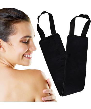 Back Tanner Applicator | Machine Washable Soft Black Lotion Applicator with Handle | Self Tanner Sunscreen Applicator Self Tanner for Back Tanning Lotion Troonz Tool - Buy Online on GoSupps.com