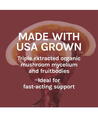 Host Defense Reishi Extract 2 fl oz - Mushroom Supplement for General Wellness - Pack of 1 - Buy Online on GoSupps.com