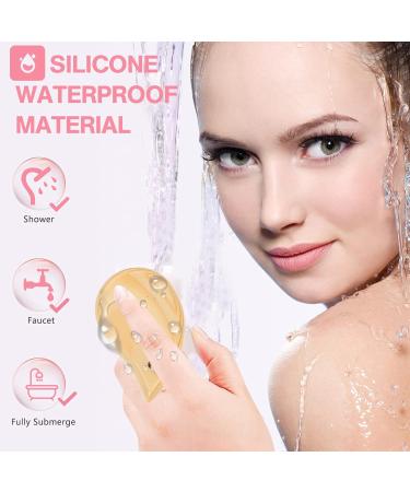 Lurrose face brush cleansing facial brush silcone body scrubbers pore scrubber makeup removal brush nose scrubber tool blackhead removing brush skin care brush pores wooden Cleansing brush - Buy Online on GoSupps.com