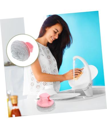 Solustre 8-Hour Stainless Steel Kitchen Sponges & Metal Scouring Pads - Durable Steel Wool Scrubber for Effective Cleaning - Buy Online on GoSupps.com