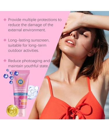 OLLZPJFPK Brightening Isolation Protective Cream Outdoor Moisturizing Protective Isolation Care for Face and Body Skin - Buy Online on GoSupps.com