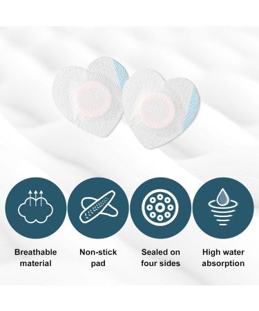 50pcs Castor Oil Wrap for Belly Button Heart Shape Self-Adhesive & Highly Absorbent Castor Oil Wrap Pack for Belly Button Pad Patches Waterproof Disposable Cover Stickers (Oils Not Included) - Buy Online on GoSupps.com