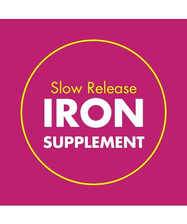 Slow Fe 45mg Iron Supplement - High Potency Easy to Swallow Tablets | 30 Count (Pack of 1) - Buy Online on GoSupps.com
