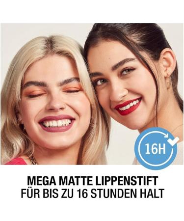  Manhattan Manhattan Lasting Perfection Mega Matte Liquid Lip Colour 910 - Buy Online on GoSupps.com