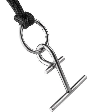 HarborCraft Portable Dock Cleat - Heavy Duty Stainless Steel for Main Cleat, Spring Lines, PWC, Fenders & Bumpers - Movable, Quick, Adjustable - O-Ring Included - Buy Online on GoSupps.com
