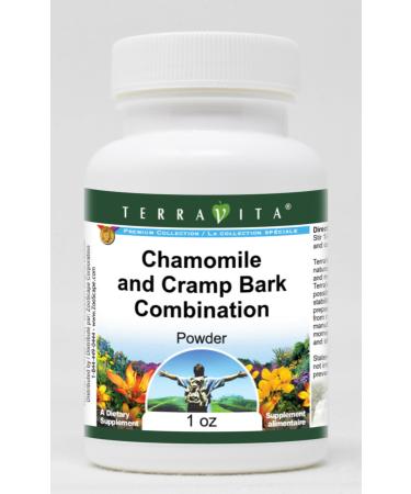 Chamomile and Cramp Bark Combination Powder (1 oz ZIN: 513943) - 3 Pack