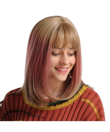 Wig Women Short Bob Cosplay Long Synthetic Brazilian Party Women Straight Curly Hair 50s 60s 70s 80s