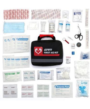 GRM Upgraded 465-Piece First Aid Kit for Car, Home, Outdoors, Camping, Travel & Survival - Ideal for Office, Workplace, Businesses - Emergency Supplies - Buy Online on GoSupps.com
