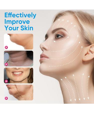 Electric Double Chin Reducer Machine | 4 Modes for Face Lift & Firming | Eliminate Saggy Skin and Double Chin - White - Buy Online on GoSupps.com