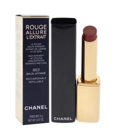 Chanel Rouge Allure Lextrait Lipstick 862 Brun Affirme - Refillable 0.07 oz for Women | International Shipping Available - Buy Online on GoSupps.com