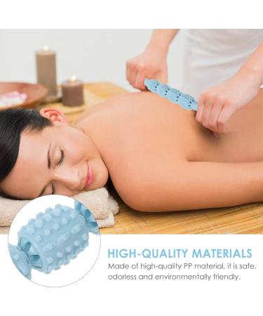 Massage Roller Stick - Deep Tissue Foam Muscle Therapy Wand for Neck & Legs | Pain Relief & Recovery (Blue) - Buy Online on GoSupps.com