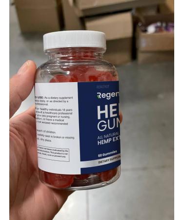 (2 Pack) Regen Hemp Gummies - Official Formula - Regen Hemp Gummies Extra Strength Formula 25mg Per Gummy 1500mg Per Bottle Great Taste Big Size Assorted Flavor Gummy Bear Regen Gummys (120 Gummies) - Buy Online on GoSupps.com