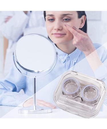 Bantre 4-Piece Transparent Contact Lens Containers - Portable Travel-Friendly & Ideal for Home Use - Buy Online on GoSupps.com