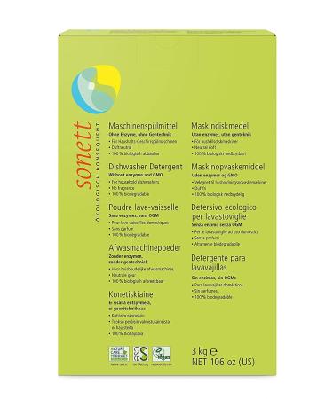 Sonett Dishwasher Liquid 3 kg Fragrance-neutral 3 kg (1 pack)