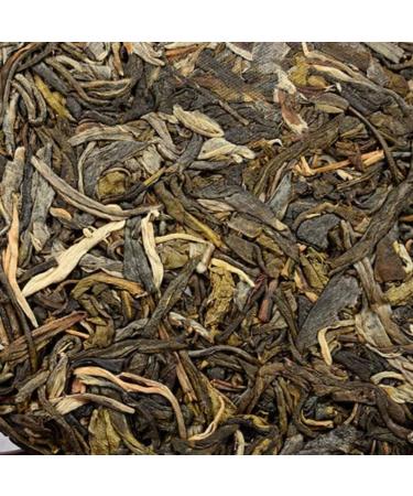 HQZM Yunnan Puer Raw Tea 357g Wuliangshan Early Spring Tea Cake Natural and Fragrant with Tea Flavor - Buy Online on GoSupps.com