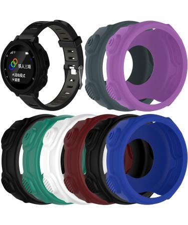 Garmin Forerunner 235/735XT GPS Watch Protective Cover | iFeeker Soft Silicone Shockproof & Breakproof Bracelet - Black - Buy Online on GoSupps.com