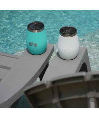 10oz Double Wall Insulated Stainless Steel Stemless Travel Wine Tumbler - Graphite - Buy Online on GoSupps.com