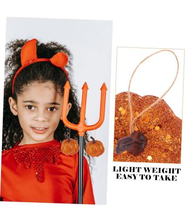 IMIKEYA 10pcs Foam Pumpkin Mini Artificial Pumpkins Mini Pumpkins Glitter Pumpkins Small Pumpkin Decor Small Artificial Pumpkins Harvest Pumpkins Fall Decor Powder Little Pumpkin Orange 6.3CM - Buy Online on GoSupps.com