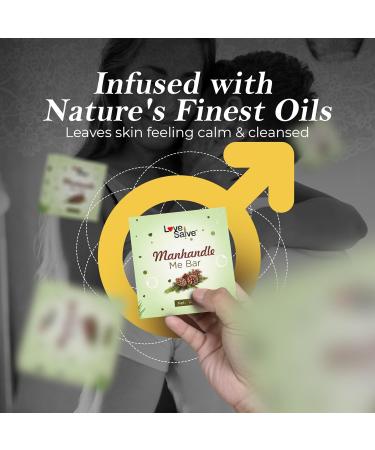 Love Salve Soap Bar - Natural Oils for Skin Care | Manhandle Me - Shop Internationally - Buy Online on GoSupps.com