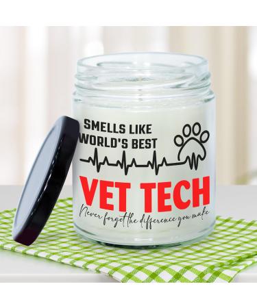 Funny Veterinary Medicine Gifts - 9oz Vanilla Candle | Unique Vet Gifts for Men & Women | Perfect Vet Tech Week Gift for Animal Care Professionals - Buy Online on GoSupps.com