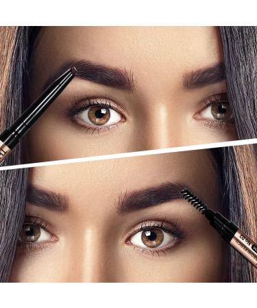 Waterproof Double-Headed Eyebrow Pencil - Dark Brown - Buy Online on GoSupps.com