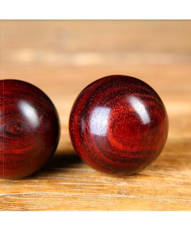 Unbit Baoding Balls - Stress Relief & Massage - Magnetic Rosewood 60mm - Double Set for Relaxation & Manual Therapy - Buy Online on GoSupps.com