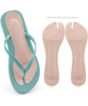 2 Pairs Soft Shockproof Flip Flop Insoles | Cushioned Pads for Sandals & Heels - Comfortable & Adhesive - Buy Online on GoSupps.com