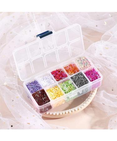 OLYCRAFT 140g Sequins Resin Filler - Alphabet Sparkle Charms & Flakes for Nail Art Resin Projects & Decorations - ABS Plastic Beads & Glitter - Buy Online on GoSupps.com