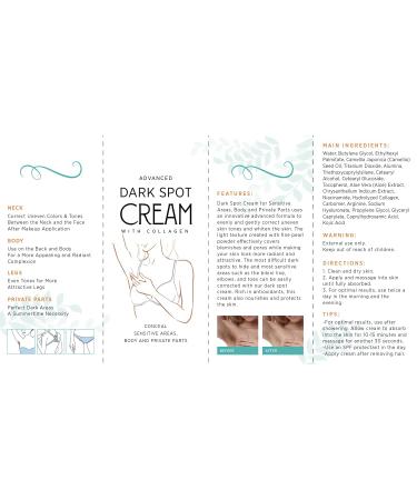 Natural Vine Dark Spot Cream - Instant Results, 60ML - Moisturizes Armpit, Neck, Knees, Private Parts - Orange - Buy Online on GoSupps.com