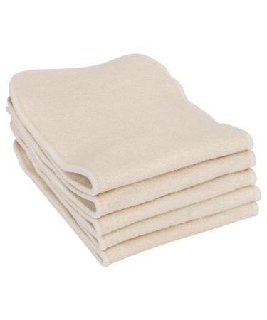 Earthtopia set of 5 washable diaper inserts made of hemp and cotton | natural booster insert for cloth diapers | 5 pieces - Buy Online on GoSupps.com