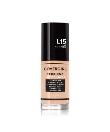 Covergirl Trublend Matte Made Foundation L15 Porcelain 1 fl oz (30 ml)