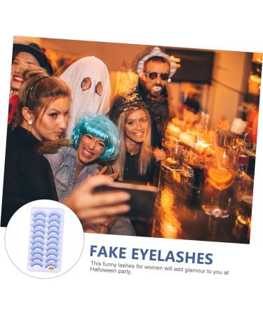 minkissy 10 Pairs Fake Eyelashes Halloween False Eyelashes Lashes Strip False Lash Extensions Halloween False Makeup Lashes Dollsthetic Lashes Faux Lashes Extend Fiber Cosmetic - Buy Online on GoSupps.com